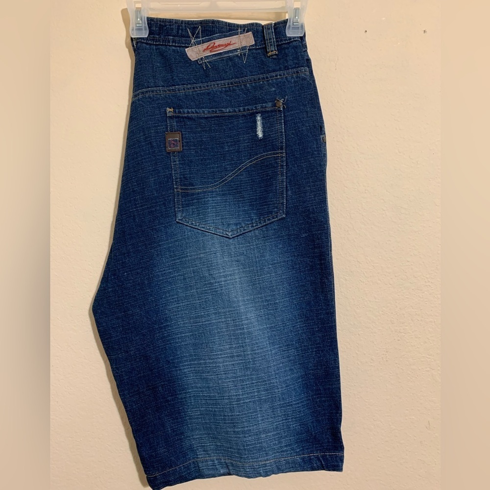 Davoucci DNM JEAN SHORTS sz 44x33 - Picture 7 of 10